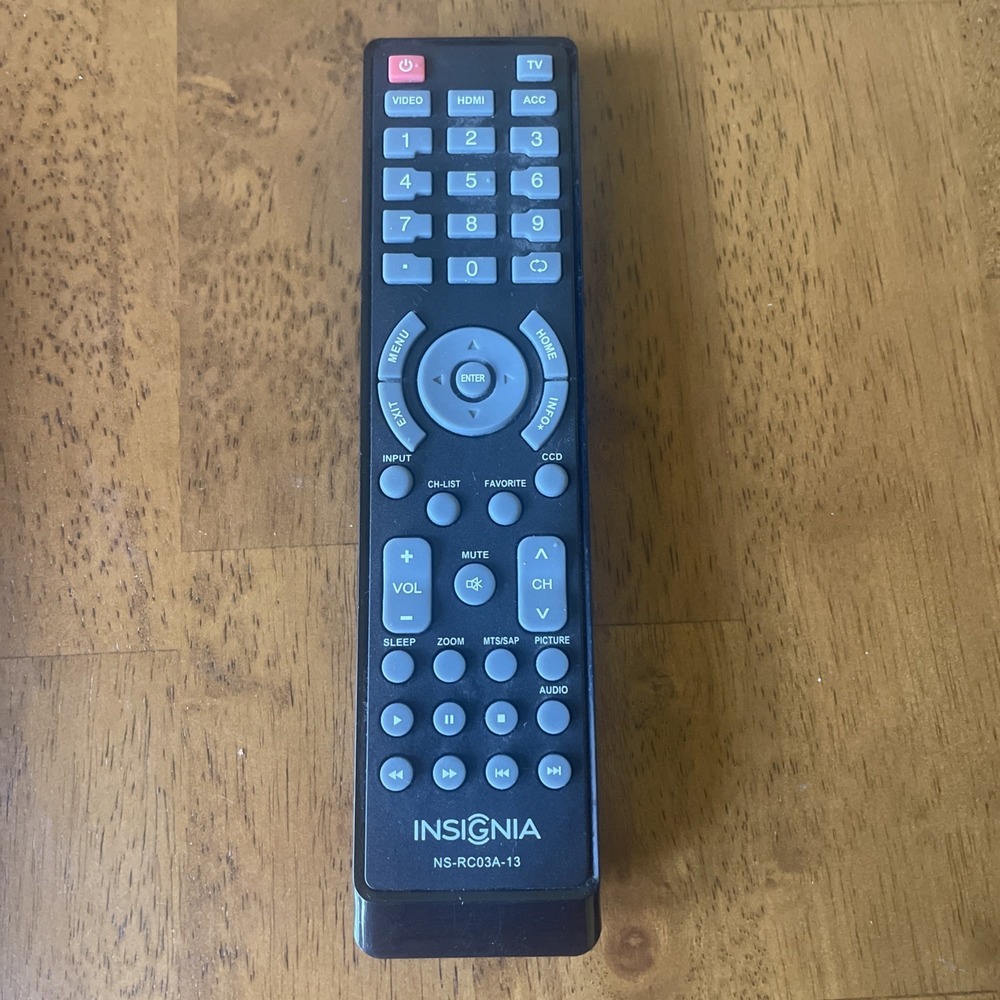 Insignia‎ NS-RC03A-13 TV Remote Control - Pre-owned